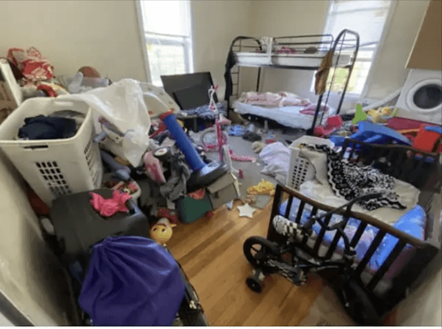 Before - Stove Top Cleaning Before and After