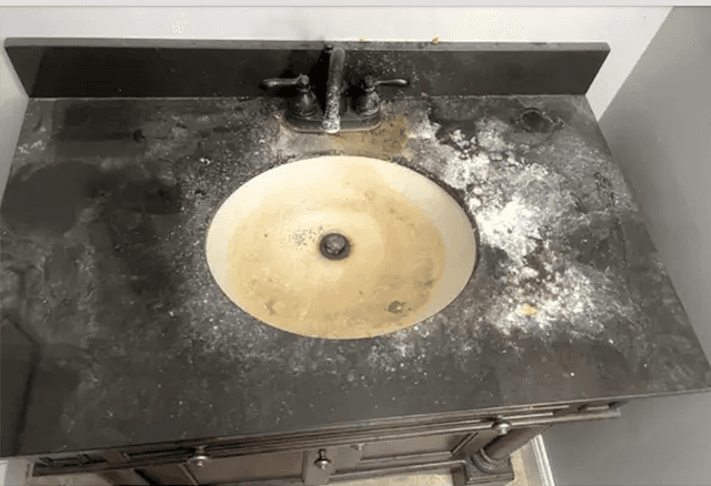 Before - Kitchen Cleaning Before and After